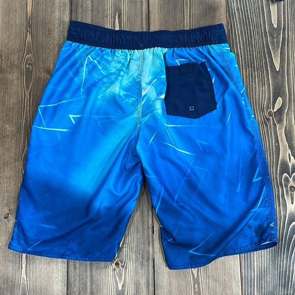 🌟4x Host Pick🌟Boy’s Arizona Jean Co Shark Swimming Trunks - Picture 2 of 3